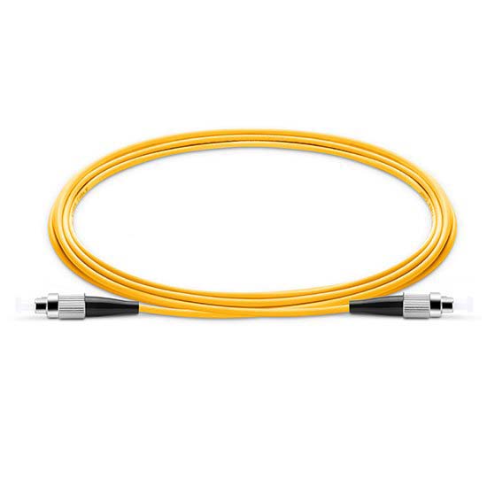 FC UPC to FC UPC Simplex 2.0mm PVC (OFNR) 9/125 Single Mode Fiber Patch Cable