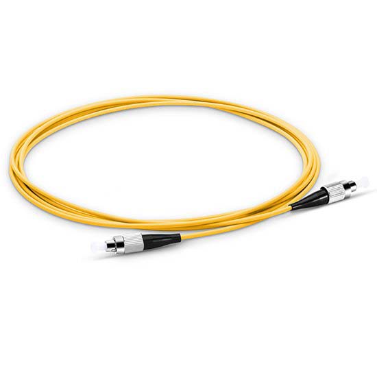 FC UPC to FC UPC Simplex 2.0mm PVC (OFNR) 9/125 Single Mode Fiber Patch Cable