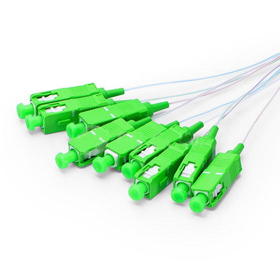 1x8 PLC Fiber Splitter, Mini Module, 900μm, SC/APC, Singlemode1x8 PLC Fiber Splitter, Mini Module, 900μm, SC/APC, Singlemode