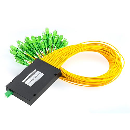 1x32  1X64 PLC Fiber Splitter, Splice/Pigtailed ABS Module, 2.0mm, SC/APC, Singlemode