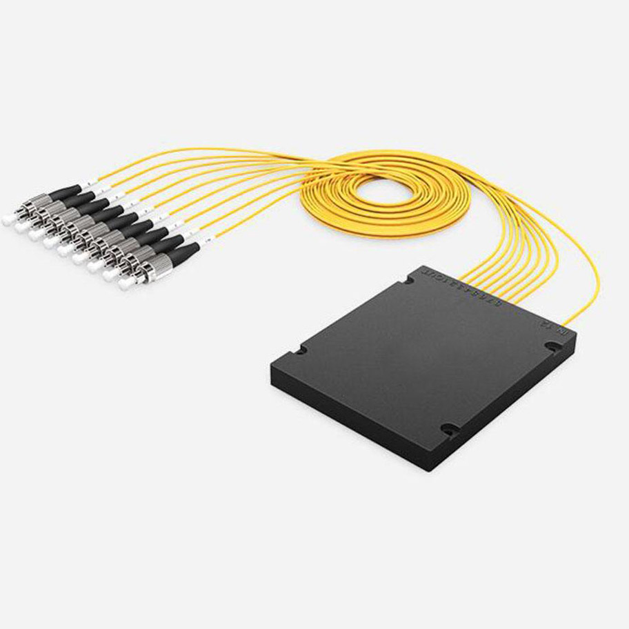 1X2 1X4 1X8 1X64 PLC Fiber Splitter, Splice/Pigtailed ABS Module, 2.0mm,Singlemode