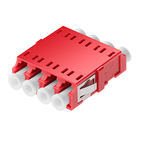 LC 4cores adapter with flange 