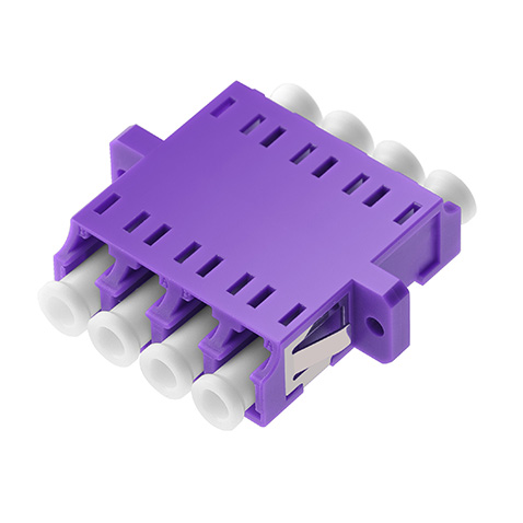 LC 4cores adapter with flange
