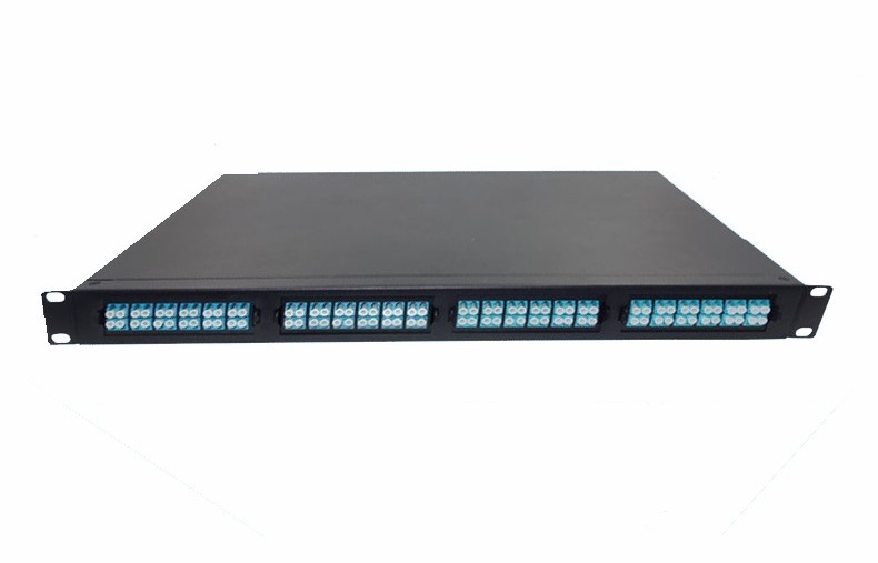 1U rack MPO Patch Panel with 4 slots